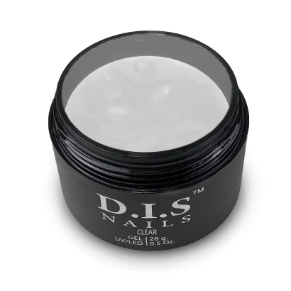 Гель моделюючий для нарощування нігтів D.I.S.Nails BUILDER GEL №Clear Прозорий, 28 г 