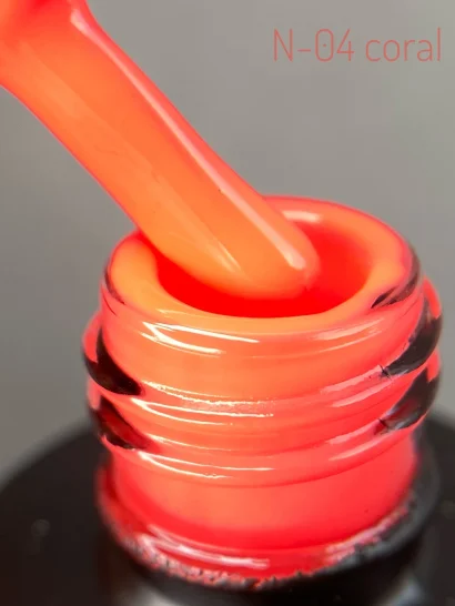 ADORE Neon Gel Polish Гель-лак 7,5мл № N-04 CORAL