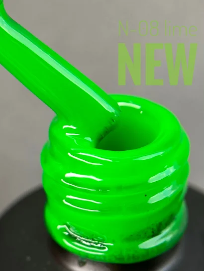 ADORE Neon Gel Polish Гель-лак 7,5мл № N-08 LIME