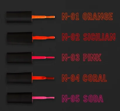 ADORE Neon Gel Polish Гель-лак 7,5мл № N-07 GINGER