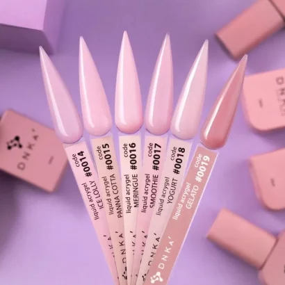 Акрил-гель рідкий для укріплення DNKa Liquid AcrylGel, 12 мл, №014 Ice Lolly