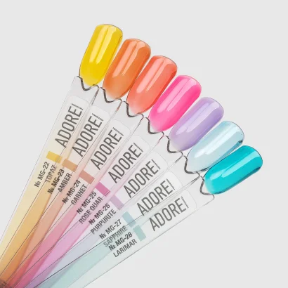 Гель-лак вітражний, 8 мл № MG-23 Marble Glass Gel Polish ADORE
