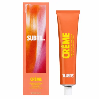 8/82 світлий блондин бежево-перламутровий Стійка фарба 60 мл CREME Permanent Hair Color Subtil  
