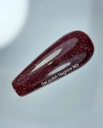 Гель-лак світловідбивний NAILSOFTHEDAY Reflective Gel Polish Cocktails NEGRONI, 10 мл   