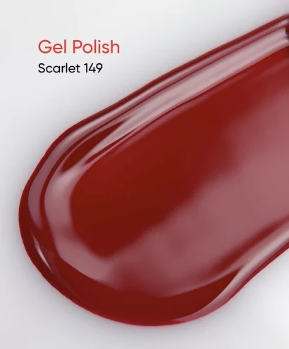 Гель-лак NAILSOFTHEDAY Gel Polish Let`s special SCARLET №149, 10 мл