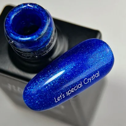Гель-лак з дрібним шимером, 10 мл Let`s special CRYSTAL Gel Polish NAILSOFTHEDAY