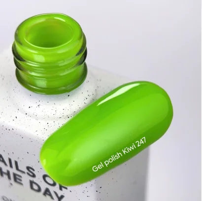 Гель-лак, 10 мл Let`s special KIWI /247 Gel Polish NAILSOFTHEDAY