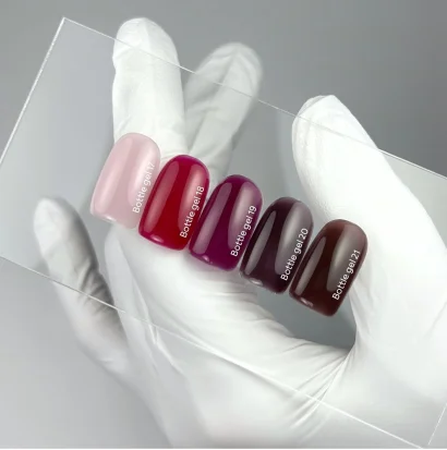 Гель рідкий для укріплення нігтів NAILSOFTHEDAY Bottle Gel №19, 10 мл 