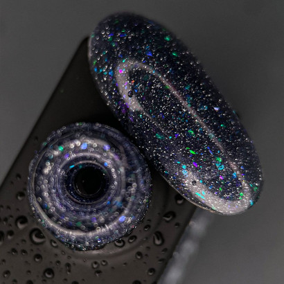 База світловідбивна з шимером NAILSOFTHENIGHT Reflective Cover Base №02, 10 мл 