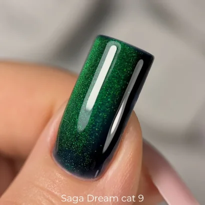 Гель-лак SAGA Professional Gel Polish Dream Cat №09 з ефектом котячого ока, 10 мл 