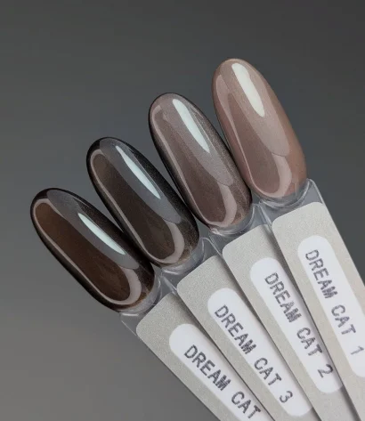 Гель-лак SAGA Professional Gel Polish Dream Cat №01 з ефектом котячого ока, 10 мл 