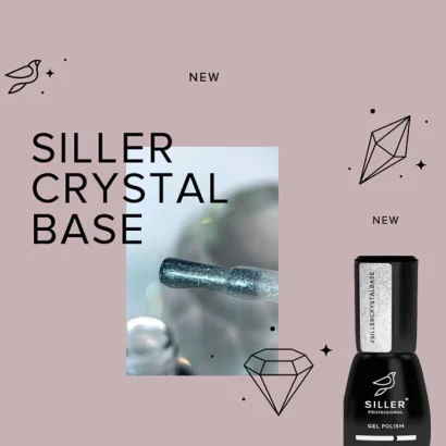 Основа з кристалічним шиммером SILLER Professional Cristal Base, 8 мл 