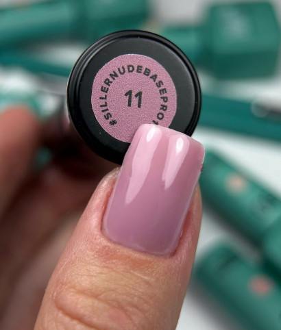 Основа камуфлююча низькокислотна SILLER Professional Nude PRO Base №011, 8 мл 
