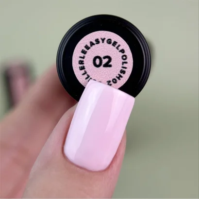 Гель-лак 3в1 однофазний SILLER Professional One-step Easy Gel Polish №02 Світло-рожевий, 8 мл