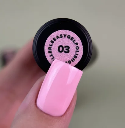 Гель-лак 3в1 однофазний SILLER Professional One-step Easy Gel Polish №03 Рожевий, 8 мл