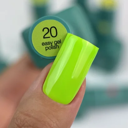 Гель-лак 3в1 однофазний SILLER Professional One-step Easy Gel Polish №20 Неоновий лайм, 8 мл