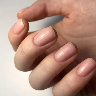 Основа молочно-рожева з шимером SILLER Proffesional Pink Opal Base, 8 мл  