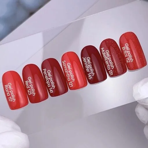 Гель-лак, 10 мл RED Let`s spesial Gel Polish NAILSOFTHEDAY