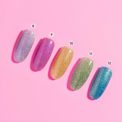 NUB Gel Polish Night Light Гель-лак світловідбиваючий 8мл № NL11 Morning Dew