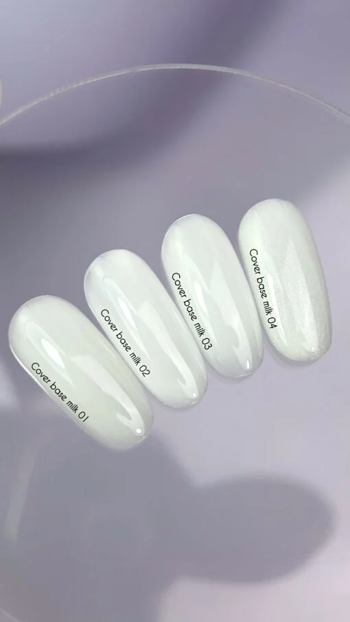 База камуфлююча молочна, 30 мл №01 Milk Cover Base NEW Formula NAILSOFTHEDAY