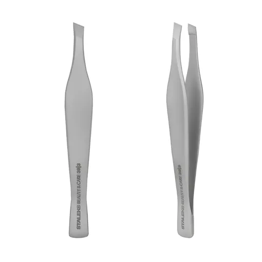 Пінцет для брів BEAUTY &amp; CARE 30 TYPE 3 (широкий скошений) TBC-30/3 STALEKS
