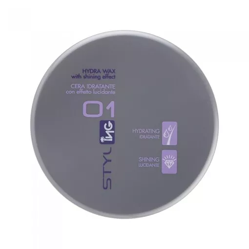 Віск- гідра 01 для блиску волосся (на водній основі) 100мл Hydra Wax With Shining Effect Styl ING Professional