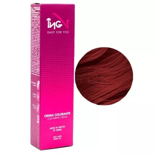 6/6 темний блондин червоний Крем-фарба 100мл Colouring Cream ING