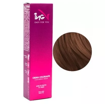 8/31 світлий блондин золотисто-попелястий Крем-фарба для волосся стійка, 100 мл Colouring Cream ING