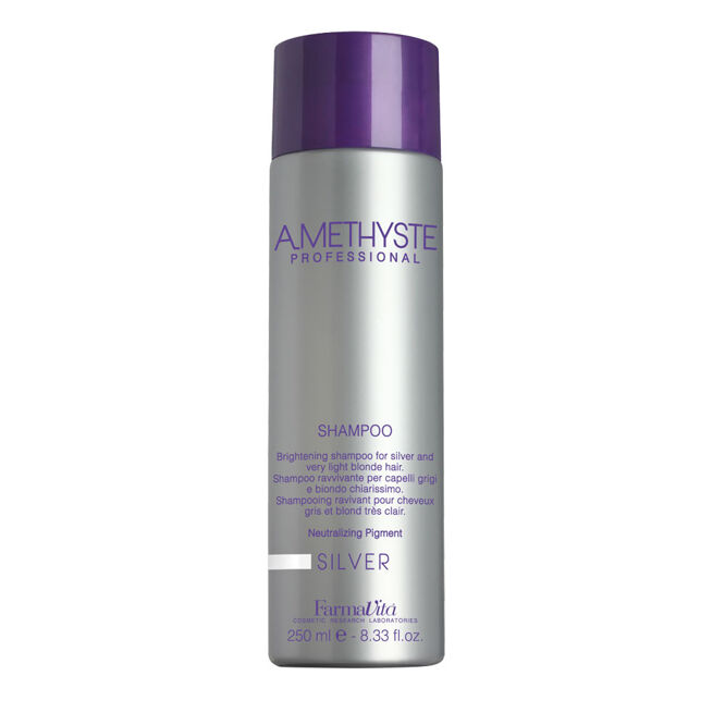 FarmaVita AMETHYSTE SILVER Shampoo Шампунь  для для сивого та освітленного 250мл