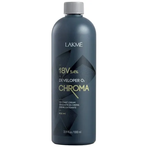 Крем-окисник 18V (5.4%), 1000 мл 72201 Developer O2 CHROMA LAKME