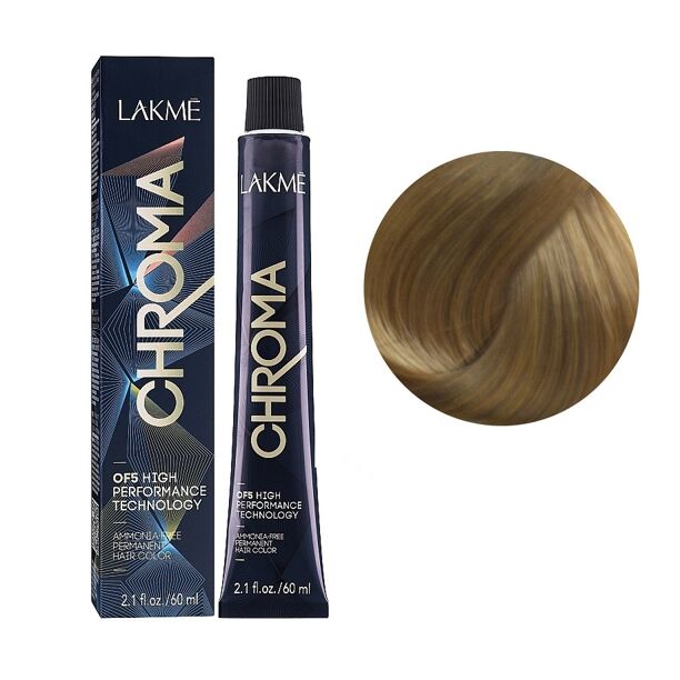 8/34 Крем-фарба для волосся перманентна без аміаку, 60мл Ammonia Free Permanent color CHROMA LAKME
