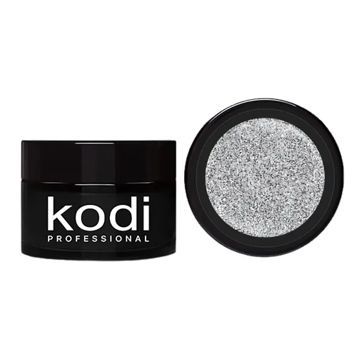 Гель-фарба без липкого шару, 4 мл №27 Колір: Сріблястий Gel Paint KODI Professional