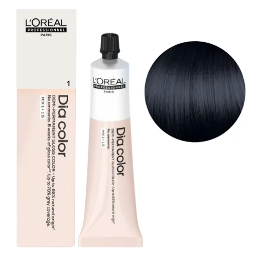 1 Фарба тонуюча на лужній основі без аміаку, 60мл Alkaline Demi-permanent cream color Dia Color L`Oreal Professionnel
