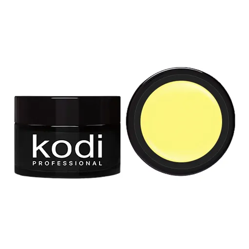 Гель-фарба без липкого шару, 4 мл №55 Колір: Жовтий Gel Paint KODI Professional