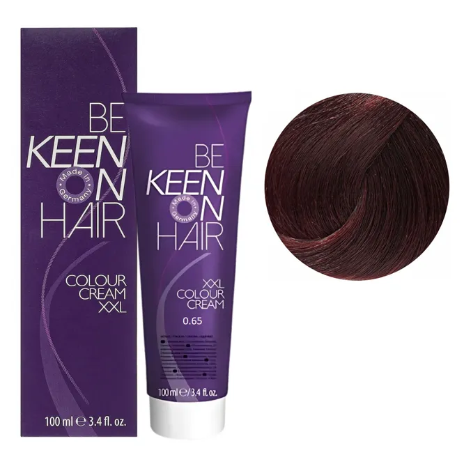 0/65 мікстон фіолетово-червоний Стійка крем-фарба для волосся, 100 мл Colour Cream XXL KEEN