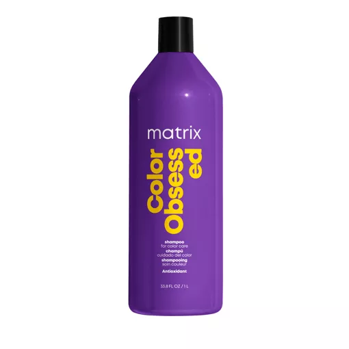 Шампунь для збереження кольору фарбованого волосся, 1000 мл  Shampoo Color Obsessed Total Results MATRIX