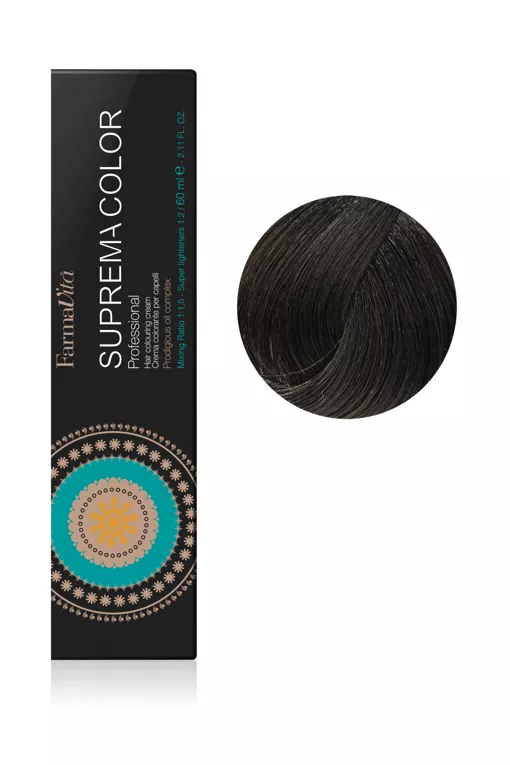 5/00 насичений світло-каштановий Фарба для волосся 60 мл.Supremacolor  FarmaVita