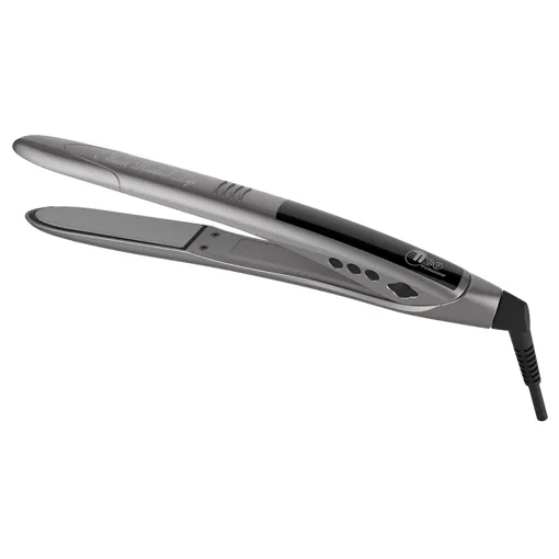 Плойка-випрамляч з покриттям Platinum Diamond (ширина 25 мм, довжина 115 мм) Maxi RADIAL TIP (колір: Graphite) 100012GR TICO Professional