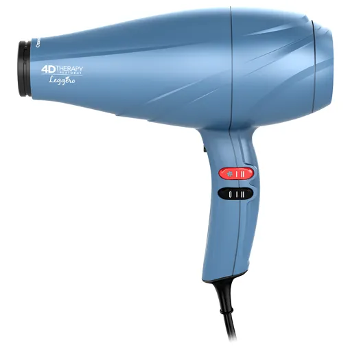 Фен з іонізацією потужністю 2400W Leggero Ozone-Ion 4D THERAPY (колір: Blue) GH2003 GA.MA Professional