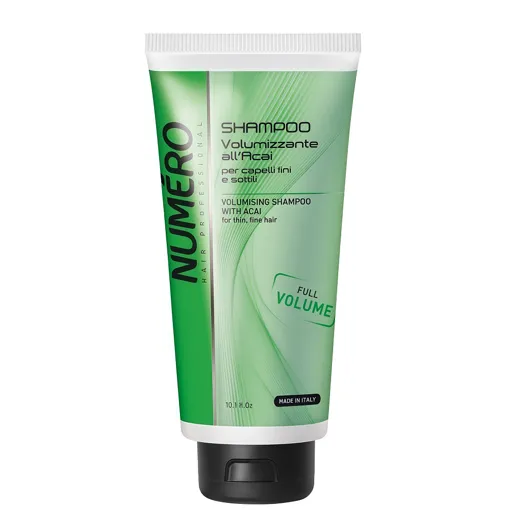 Шампунь для надання об`єму з екстрактом асаї, 300 мл Volumising Shampoo with Acai Volume Numero BRELIL Professional
