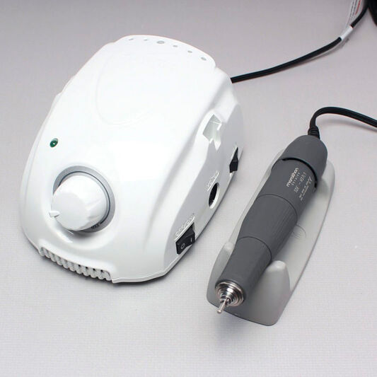 Фрезер &quot;Мarathon 3&quot; CHAMPION Чемпіон 35000 об БЕЗ педалі, потужність 45 Вт ручка з обдувом  з ручкою H37L1 БІЛИЙ