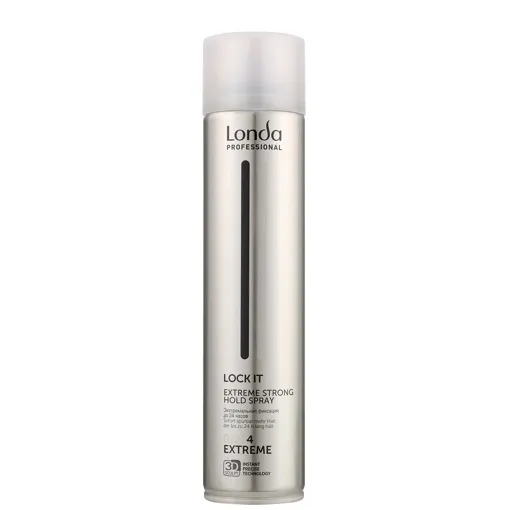 Лак для волосся екстремальної фіксації (level 4), 300 мл Strong Hold Spray EXTREME (4) LOCK IT Londa Professional