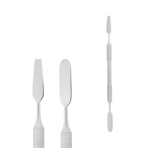 Лопатка манікюрна EXPERT 40 TYPE 2 (шпатель широкий рівний та шпатель широкий конічний) PE-40/2 STALEKS PRO