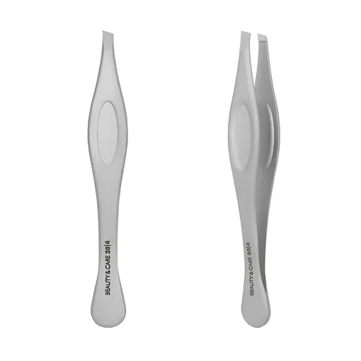 Пінцет для брів BEAUTY &amp; CARE 20 TYPE 4 (вузький скошений) TBC-20/4 STALEKS