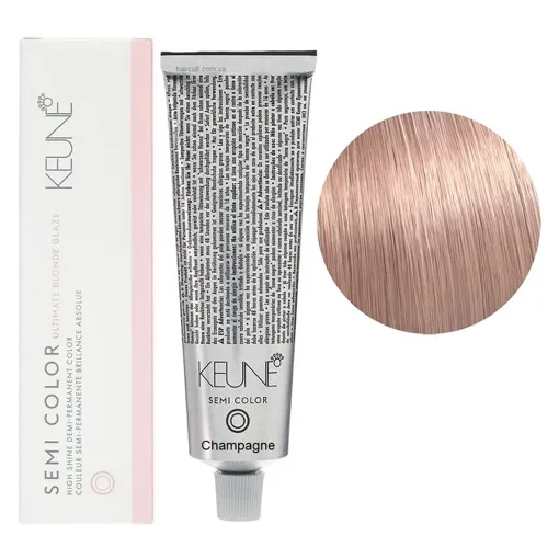 CHAMPAGNE Фарба для тонування волосся без аміаку,  60 мл Demi-Permanent Color SЕМІ COLOR KEUNE