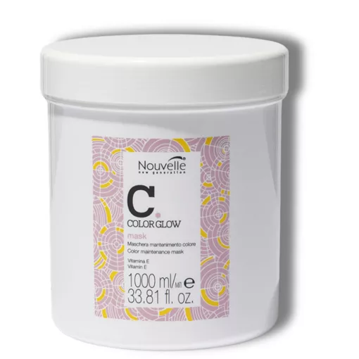 Маска для фарбованого волосся з вітаміном Е, 1000мл Maintenance Mask Color Glow Nouvelle