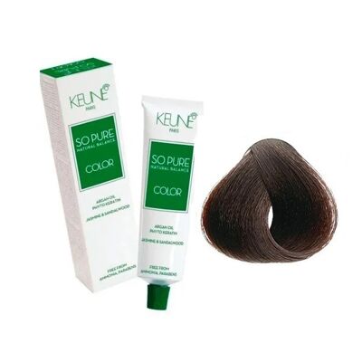 5/23 Світло-коричневий перламутрово-золотистий Фарба для волосся перманентна без аміаку, 60 мл SO PURE Color KEUNE