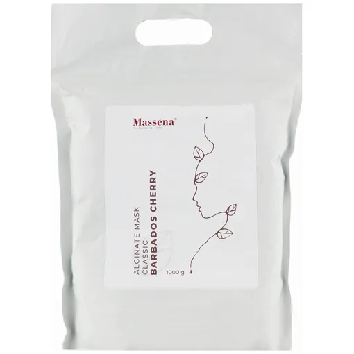 Альгінатна маска для обличчя &quot;Барбадоська вишня&quot;, 1000 г BARBBADOS CHERRY Classic Alginate Mask Massena