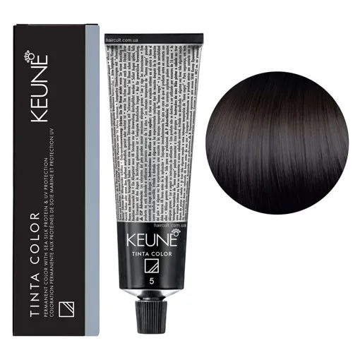 5 Світло-коричневий натуральний Фарба перманентна для волосся,  60 мл Permanent Color TINTA COLOR KEUNE