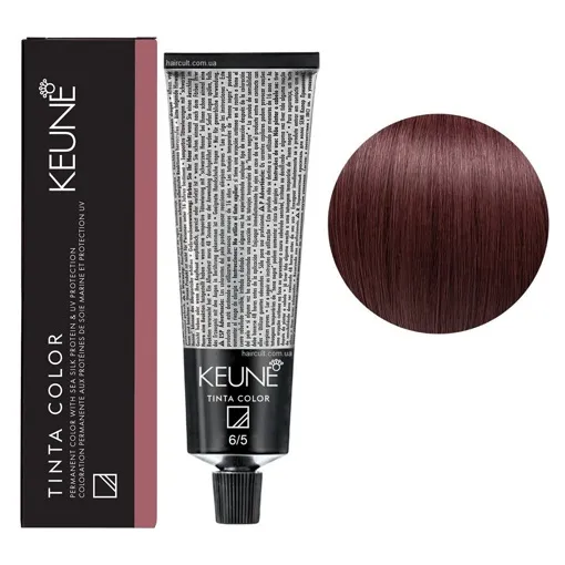 6/5 Темний блондин махагоновий Фарба перманентна для волосся,  60 мл Permanent Color TINTA COLOR KEUNE